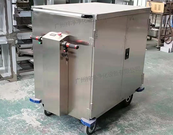 無菌物品電動運送車又稱為無菌物品運送車、無菌密封下送車、無菌物品回收車。